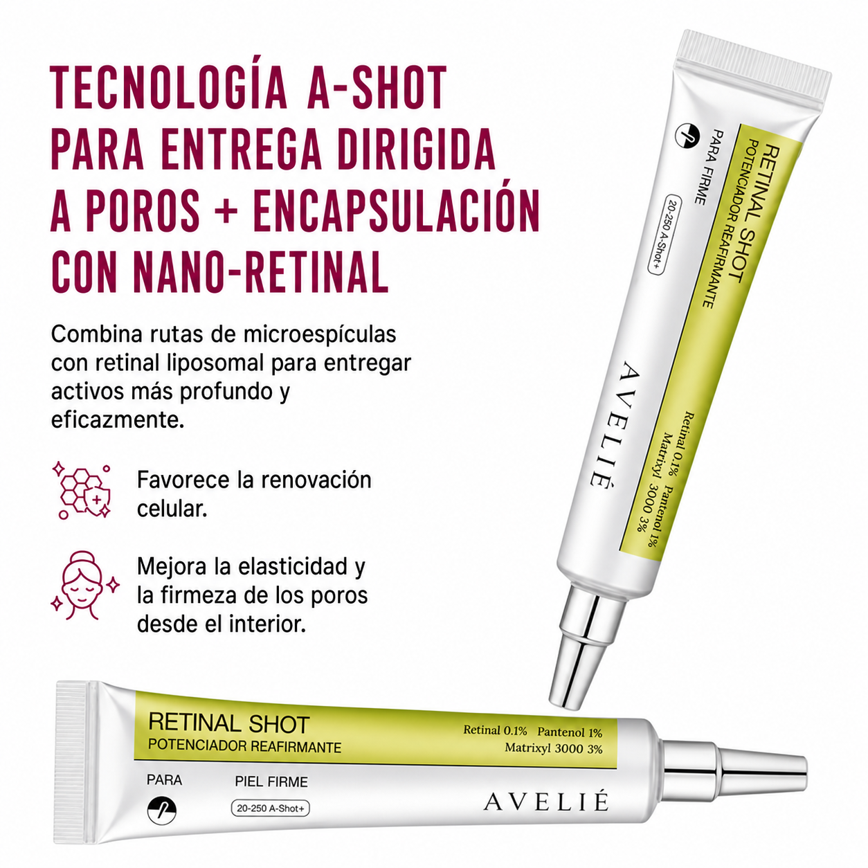 AVELIÉ Retinal Shot | Potenciador Reafirmante