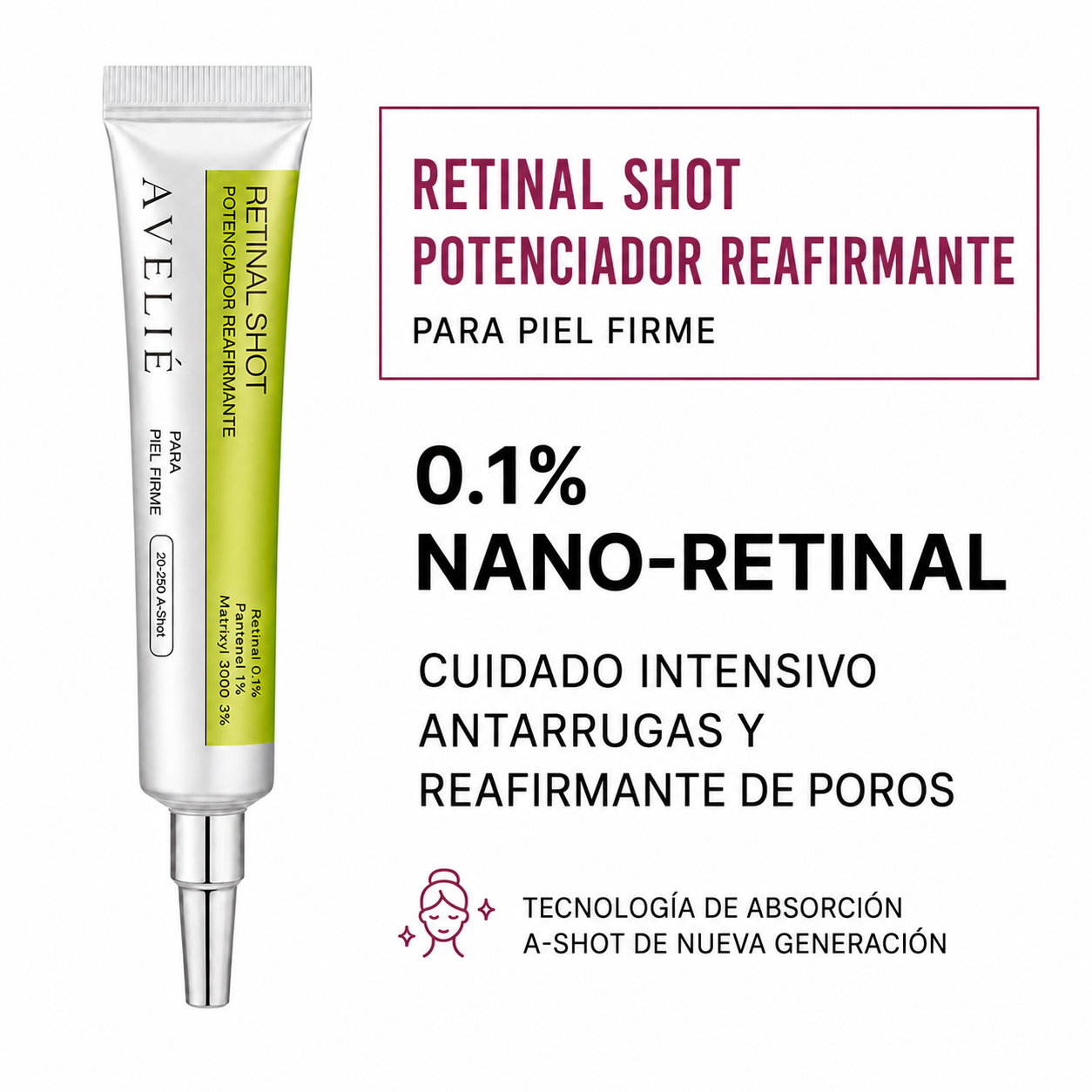 AVELIÉ Retinal Shot | Potenciador Reafirmante
