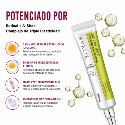 AVELIÉ Retinal Shot | Potenciador Reafirmante