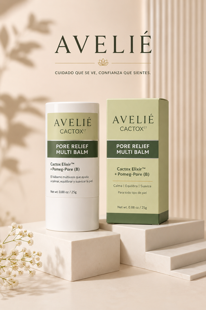 AVELIÉ Cactox Instant Lift Balm – Stick Anti Arrugas Reafirmante de Cactus