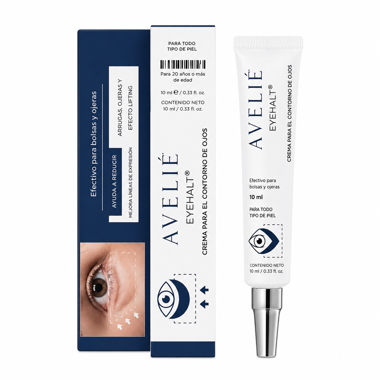 AVELIÉ EyeHalt – Crema para Bolsas y Ojeras