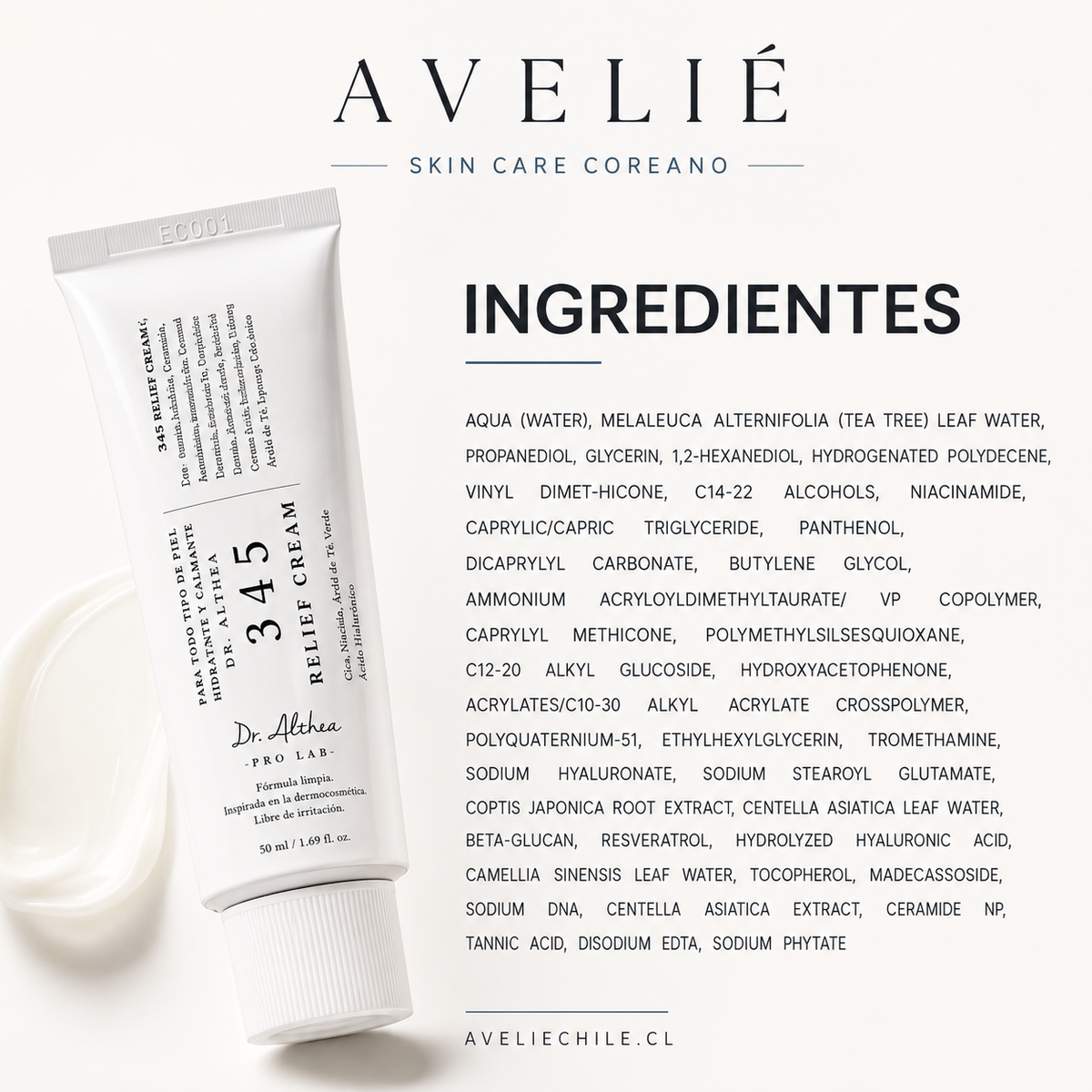 Dr. Althea 345 Relief Cream 50ml | Hidratación Calmante